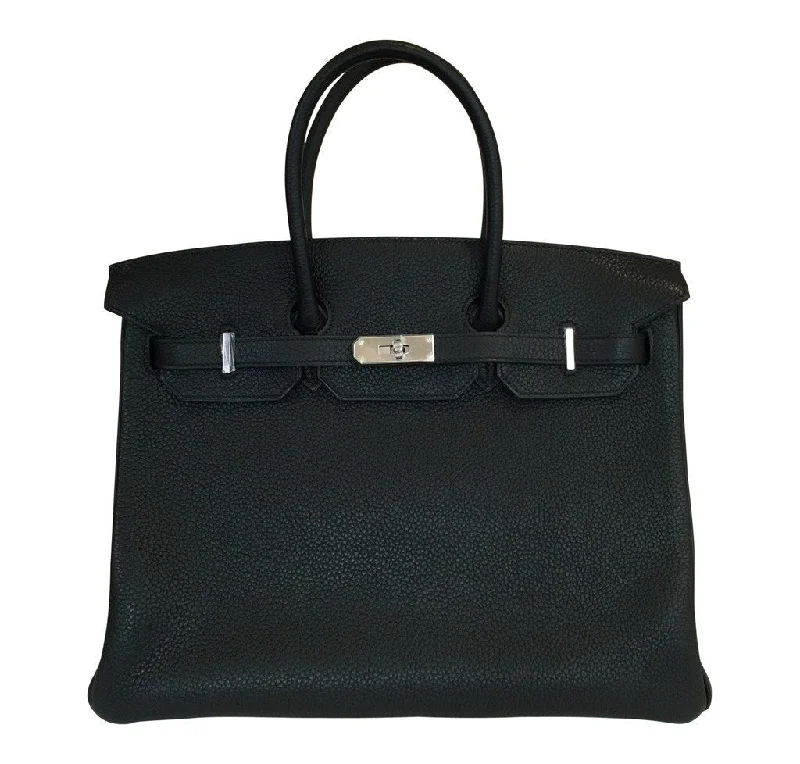 Hermès Birkin 35 Black Togo Bag PHW