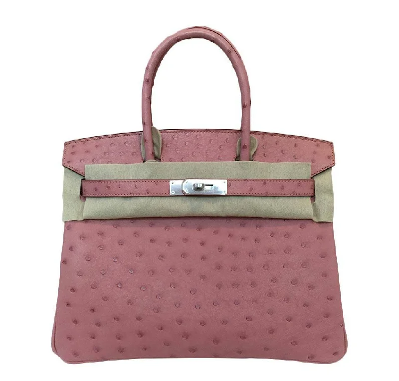 Hermès Birkin 30 Ostrich Terre Cuite Bag