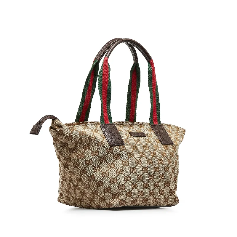 GUCCI GG Canvas Web Shoulder Bag