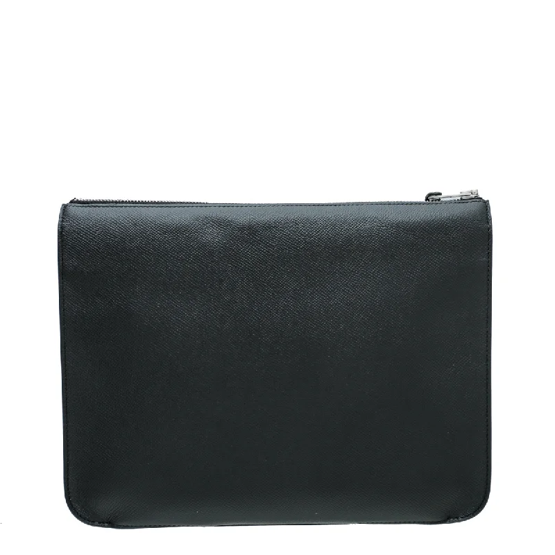 Hermes Noir Cityhall Eclat PM Pouch