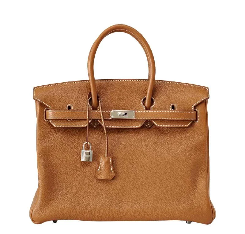 Hermès Birkin 35 Gold Togo Bag PHW