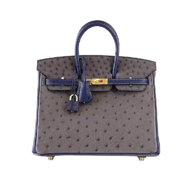 Hermès Birkin 25 HSS Two-Tone Ostrich Bag