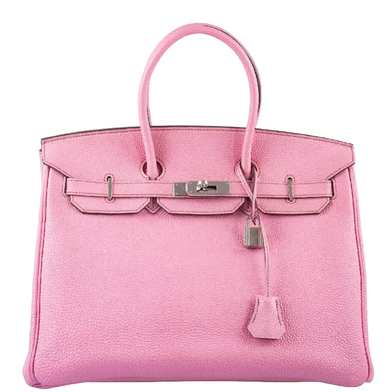 Hermès Birkin 35 5P Bubblegum Epsom with Palladium Hardware