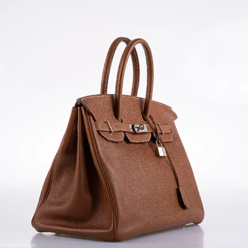 Hermès Birkin 35 Faubourg Barenia Palladium Hardware