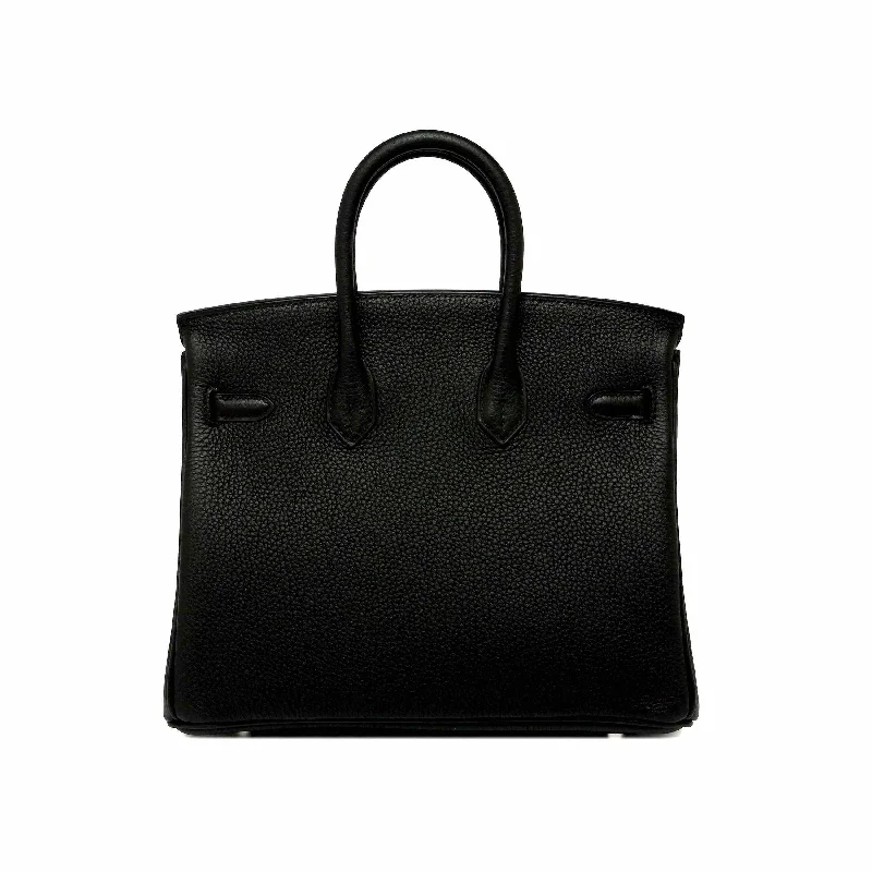 Hermès Birkin 25 Black Togo Palladium Hardware