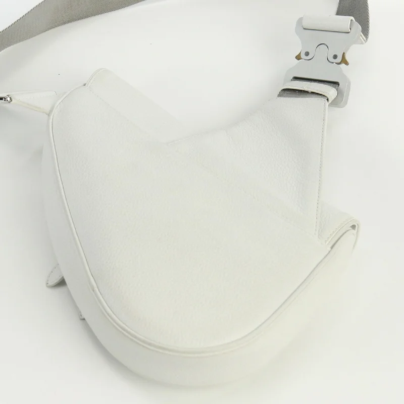 CHRISTIAN DIOR Saddle Bag ADPO093 Body Leather Unisex