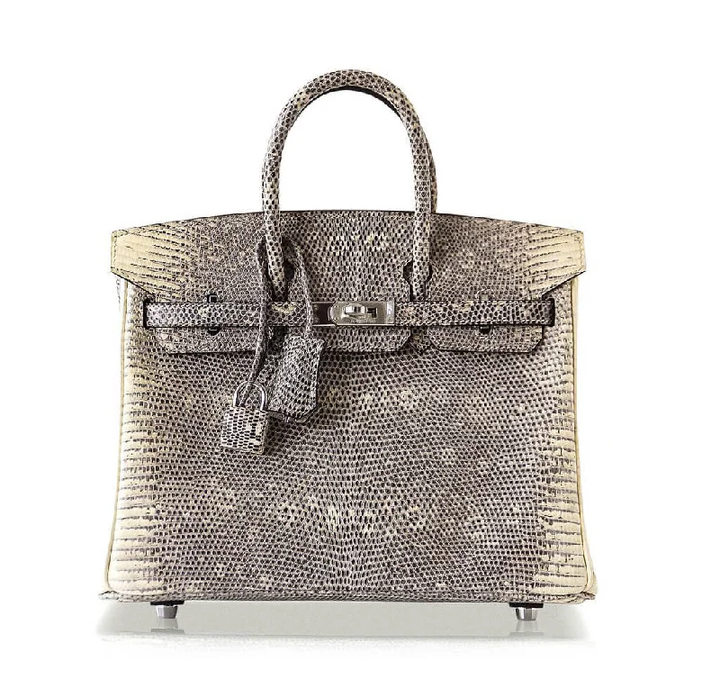 Hermès Birkin 25 Ombre Lizard Bag PHW