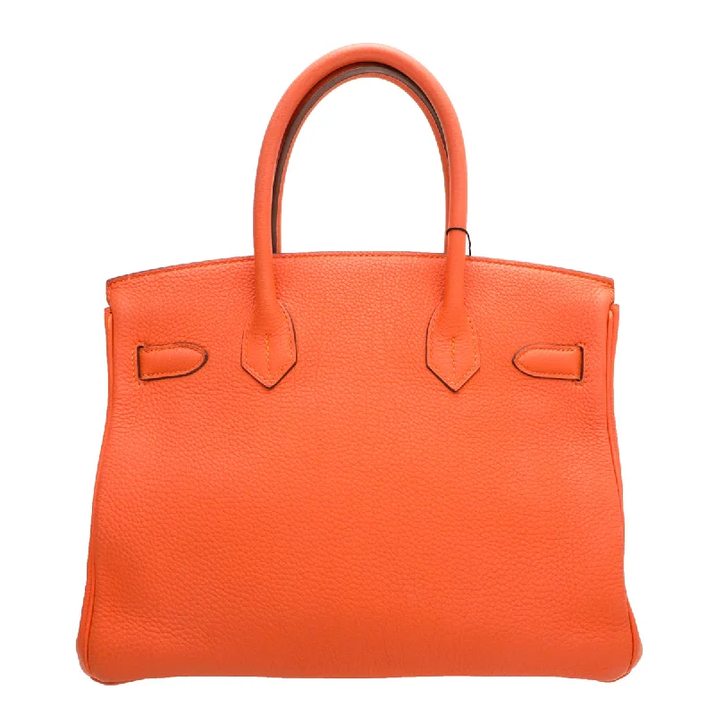 Hermes Orange Birkin 30 Bag