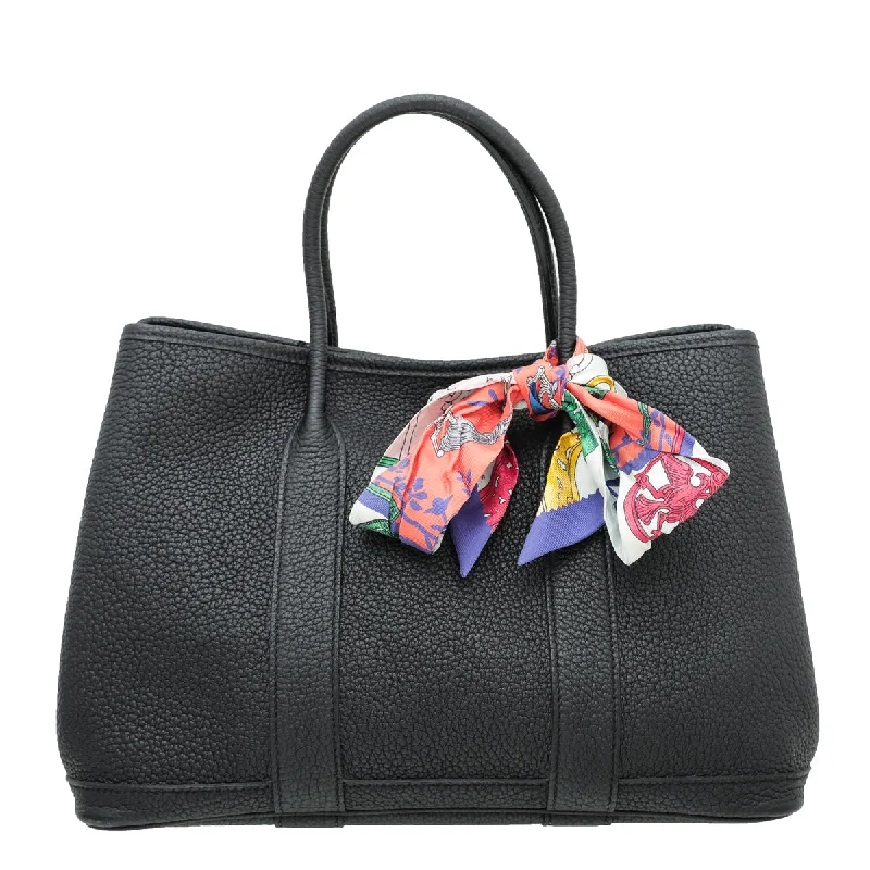 Hermes Noir Garden Party 30 TPM Negonda Bag