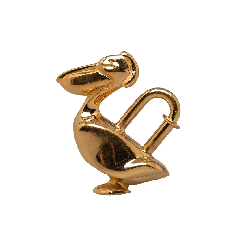 HERMES Pelican Cadena Lock Charm Other Accessories