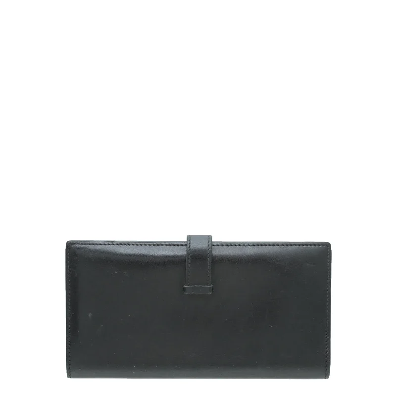 Hermes Noir Bearn Box Wallet