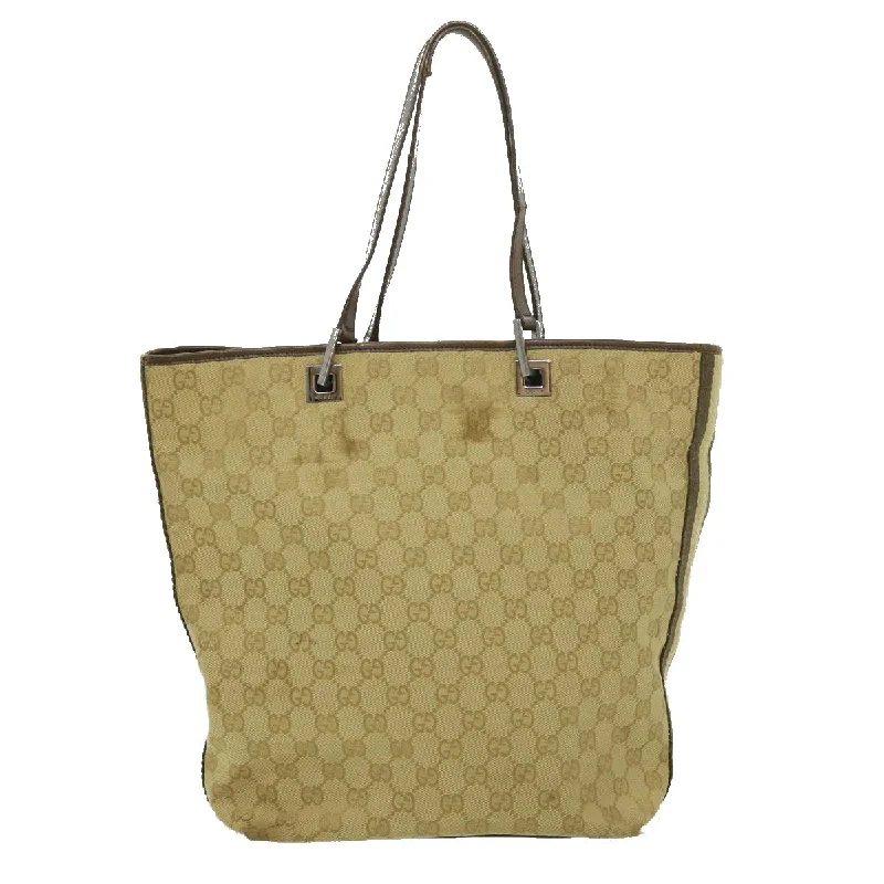 GUCCI GG Canvas Tote Bag Beige  ki2268