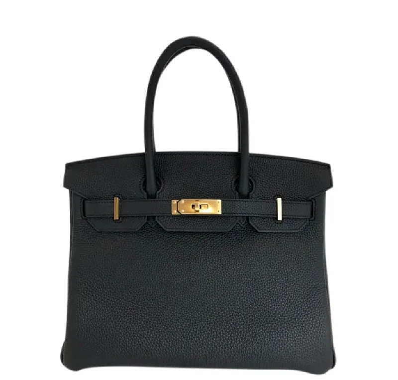 Hermès Birkin 30 Bag Noir Black Togo GHW