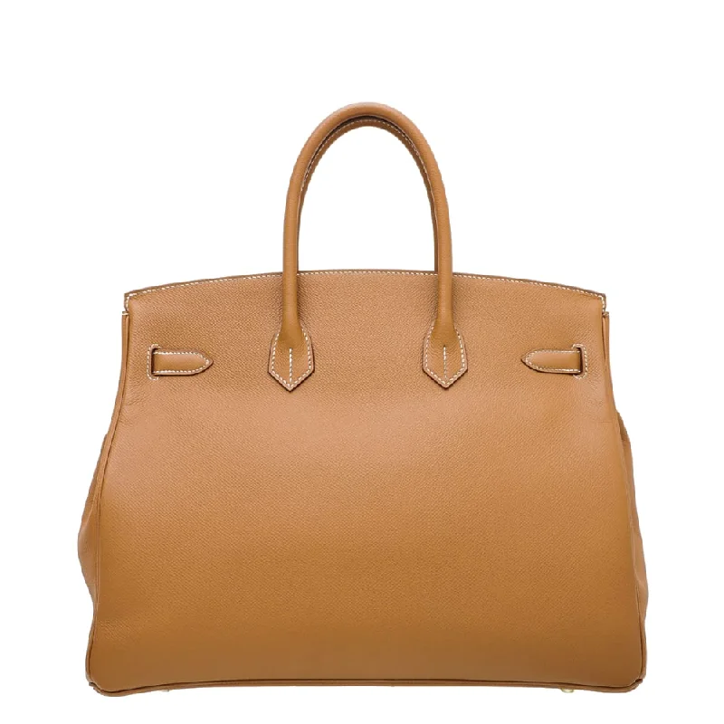 Hermes Gold Birkin 35 Bag