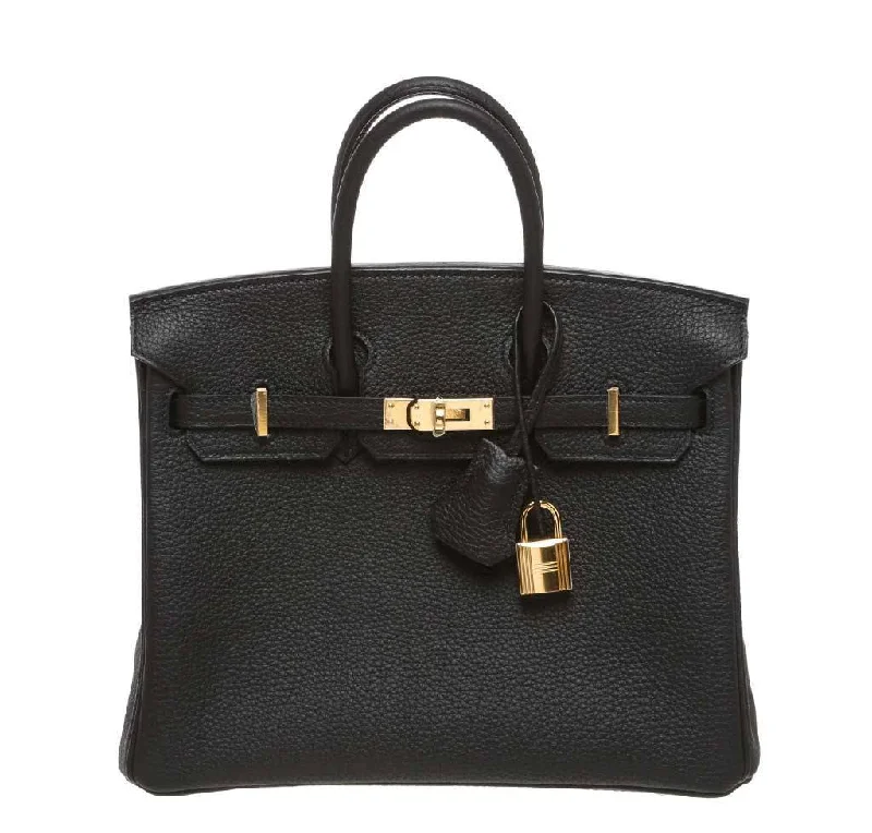 Hermès Birkin 25 Black Togo Bag