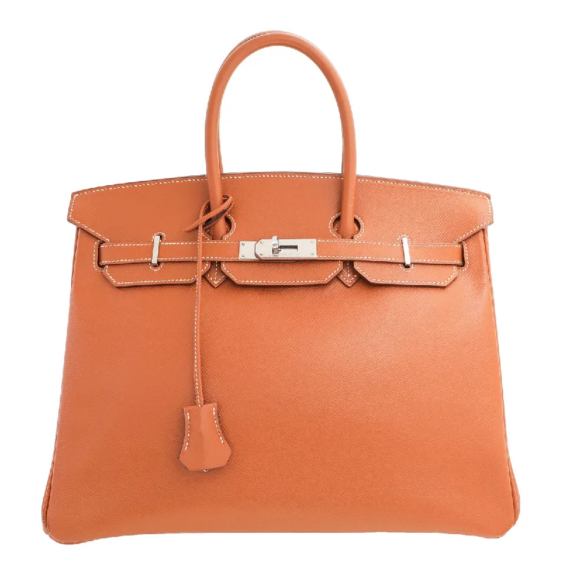 Hermes Gold Birkin 35 Bag