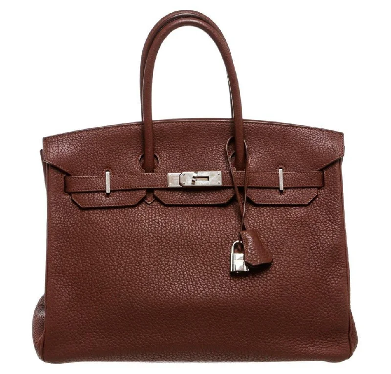 Hermès Birkin 35 Brown Togo Bag PHW