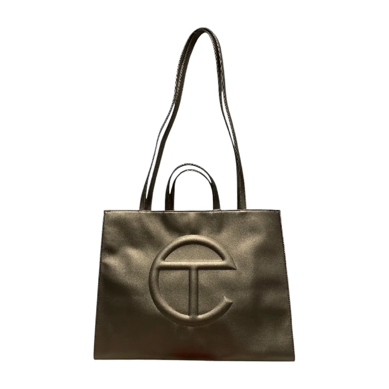 Telfar/Hand Bag/L/Leather/CML/Copper Large Shopping Bag