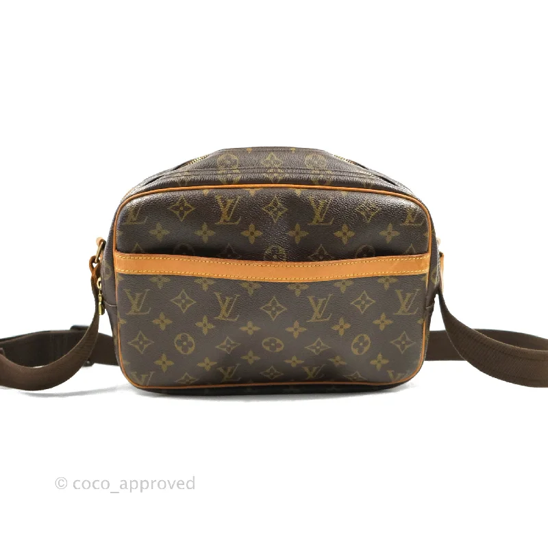 Louis Vuitton Reporter Shoulder Bag PM Monogram Canvas