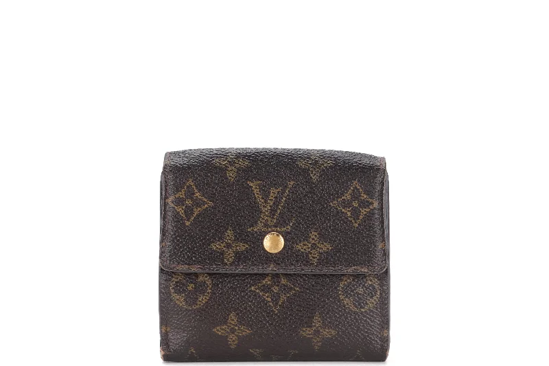 LOUIS VUITTON MONOGRAM CANVAS WALLET (SD0073) GOLD HARDWARE, NO DUST COVER & BOX