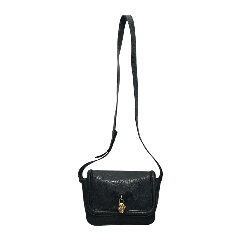 Alexander McQueen/Cross Body Bag/Leather/BLK/Skull Lock Xbody