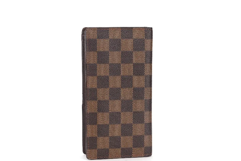 LOUIS VUITTON BIFOLD DAMIER CANVAS LONG WALLET (MI0967), NO DUST COVER & BOX