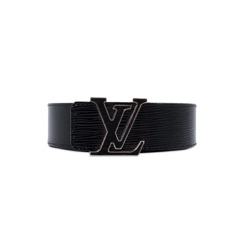 Louis Vuittion Epi Leather Initiales Belt 40MM