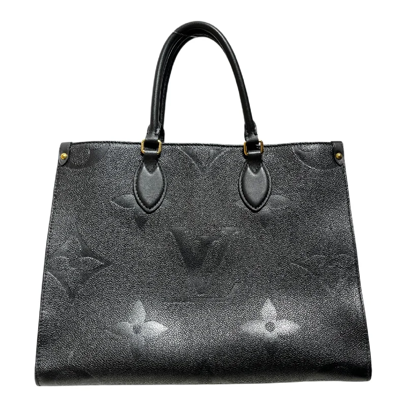 LOUIS VUITTON/Tote Bag/Monogram/Leather/BLK/EMPRENITE ONTHEGO GM