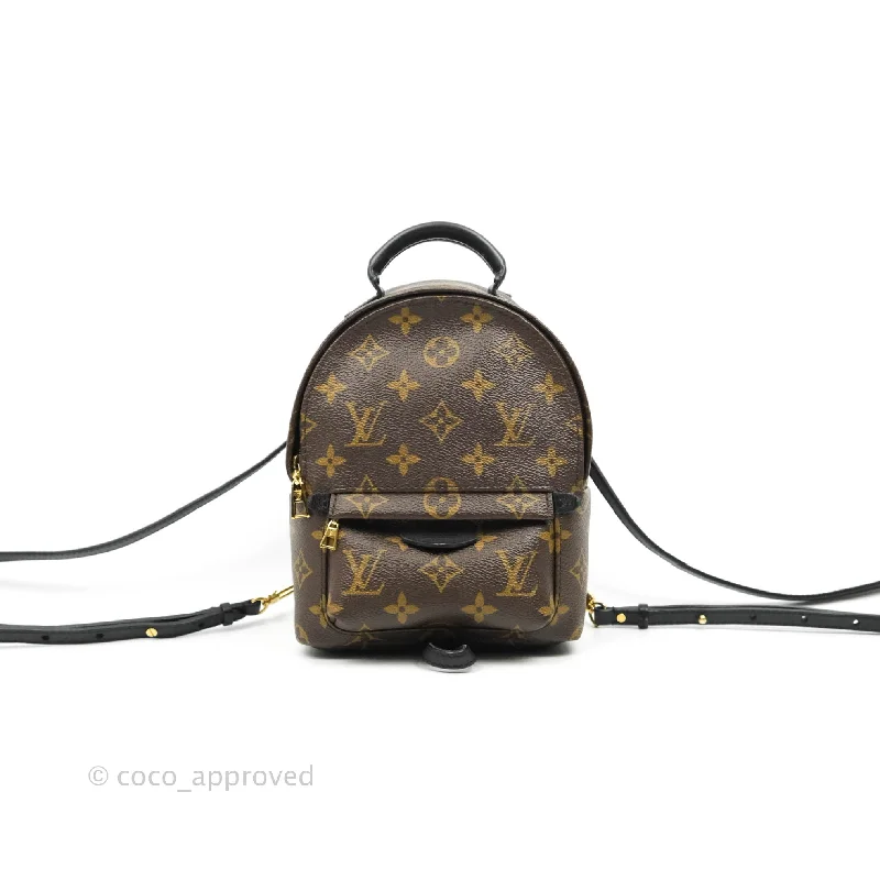 Louis Vuitton Monogram Mini Palm Springs Backpack⁣