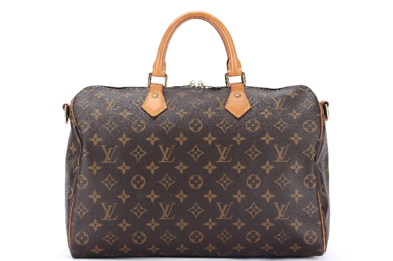 LOUIS VUITTON M40392 SPEEDY BONDOULIERE 35 (RI1176) MONOGRAM CANVAS GOLD HARDWARE, WITH KEYS & LOCK, NO STRAP & DUST COVER