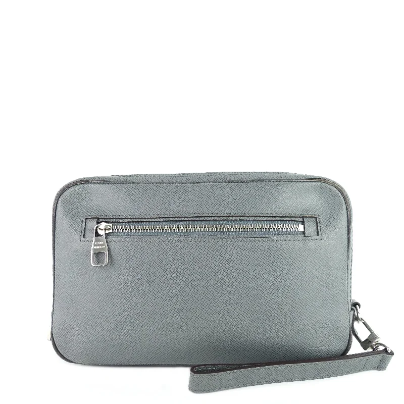 Pavel Taiga Leather Clutch Bag