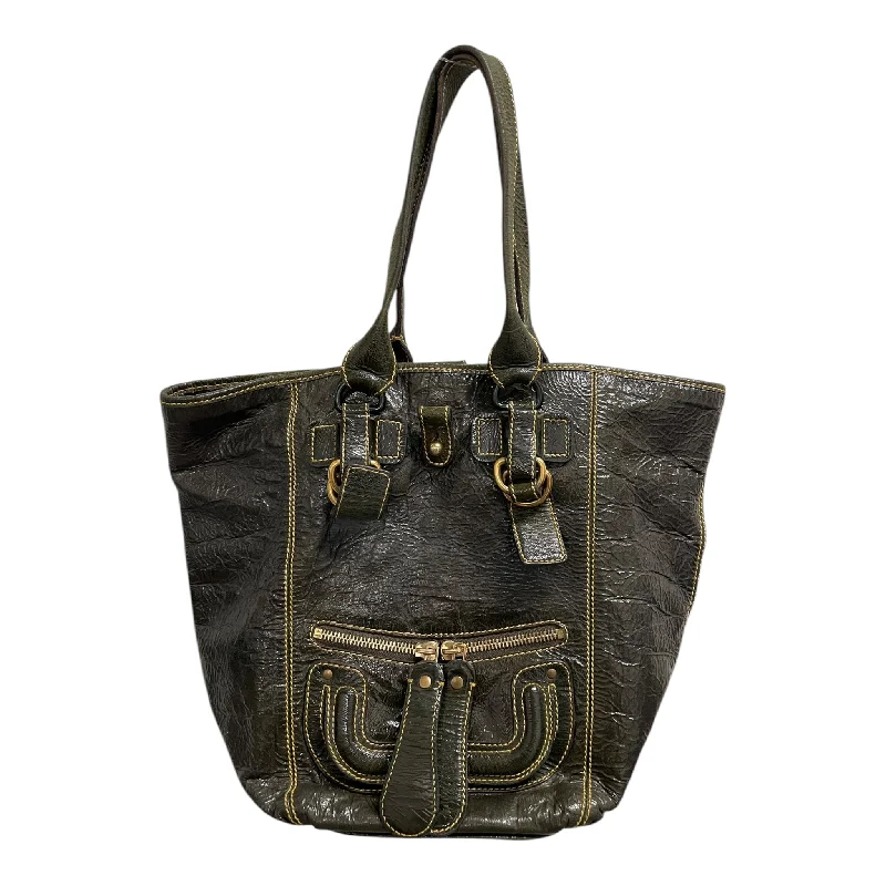 Chloe/Tote Bag/Leather/GRN/