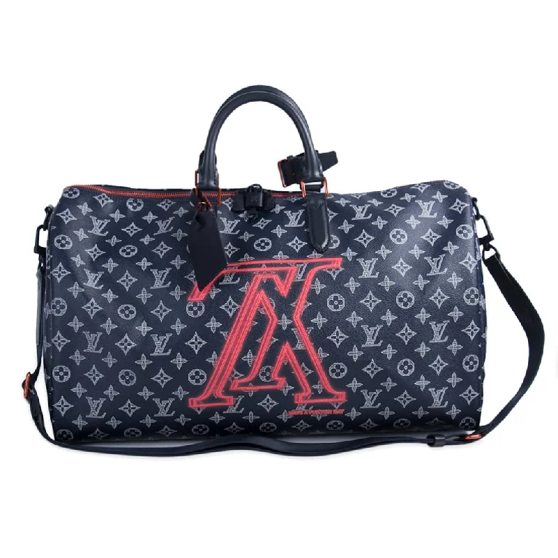 Louis Vuitton Keepall Bandouliere 50 Upside Down