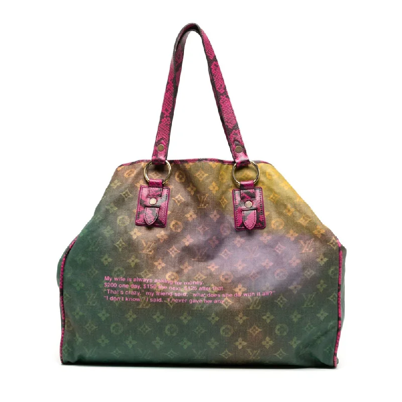 LV X Richard Prince 2008 Duderanch Oversized Tote Bag