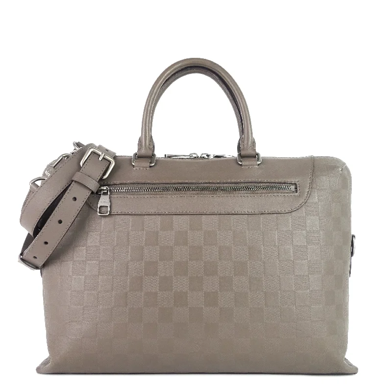 Porte-Documents Jour NM Damier Infini Leather Briefcase Bag