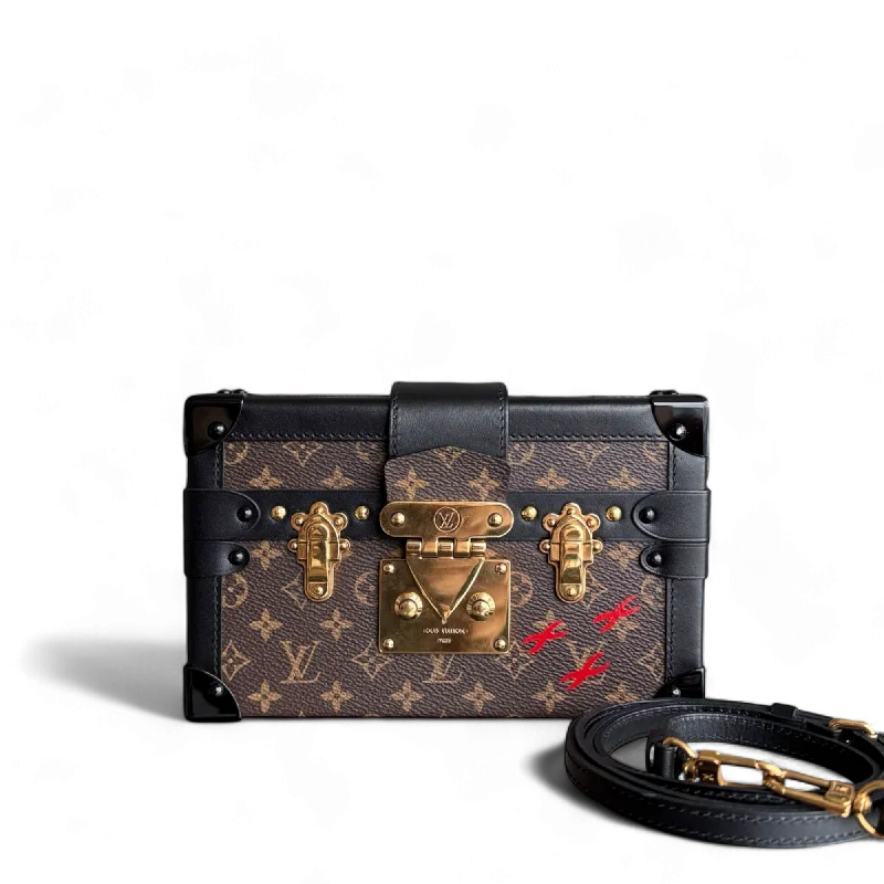 Louis Vuitton Petite Malle - Canvas Monogram Box Crossbody