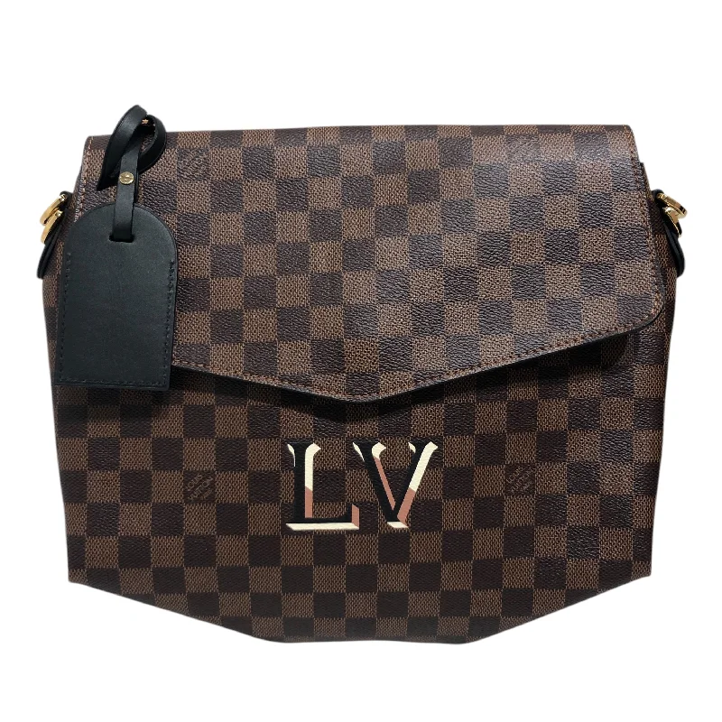 LOUIS VUITTON/Clutch Bag/All Over Print/Leather/BRW/Louis Vuitton Beaubourg