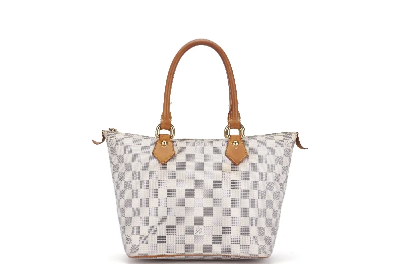 LOUIS VUITTON N51186 SALEYA (VI4027) PM SIZE DAMIER AZUR CANVAS, NO DUST COVER