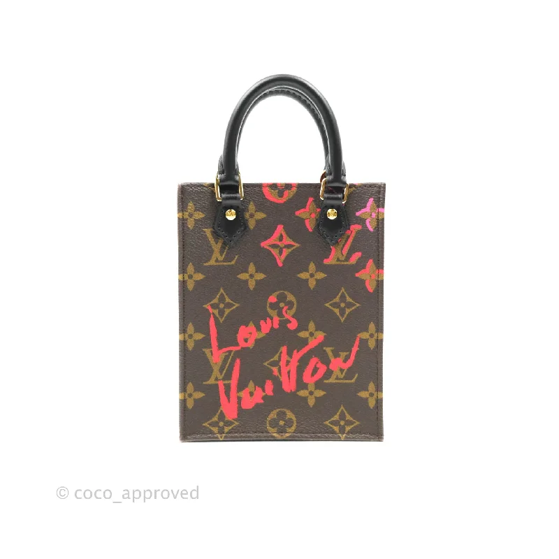 Louis Vuitton Fall In Love Monogram Canvas Petit Sac Plat Bag - Limited Edition