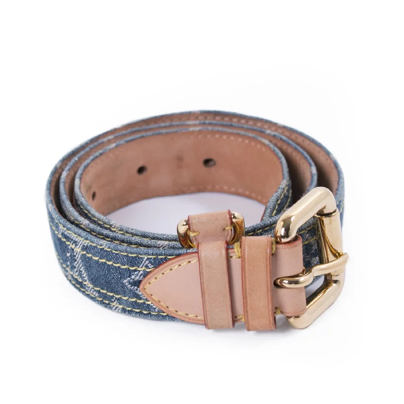 Louis Vuitton Monogram Denim Belt