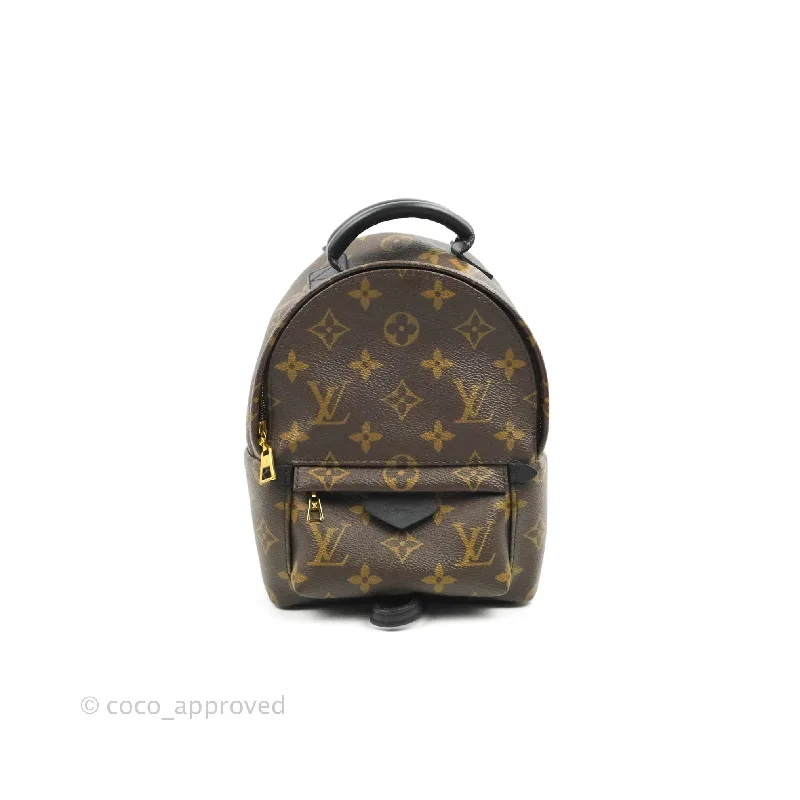 Louis Vuitton Mini Palm Springs Monogram Backpack⁣