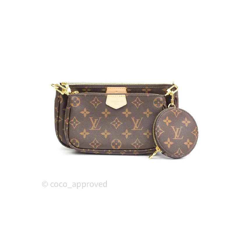 Louis Vuitton Multi Pochette Accessories Monogram Khaki