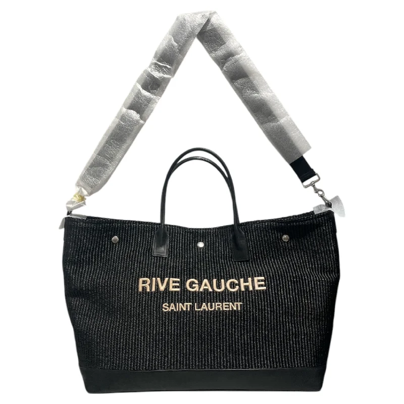 YVES SAINT LAURENT/Bag/BLK/YSL Rive Guache tote bag