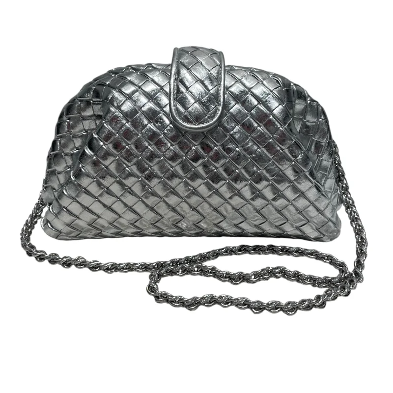 BOTTEGA VENETA/Hand Bag/Leather/SLV/LAUREN 1980