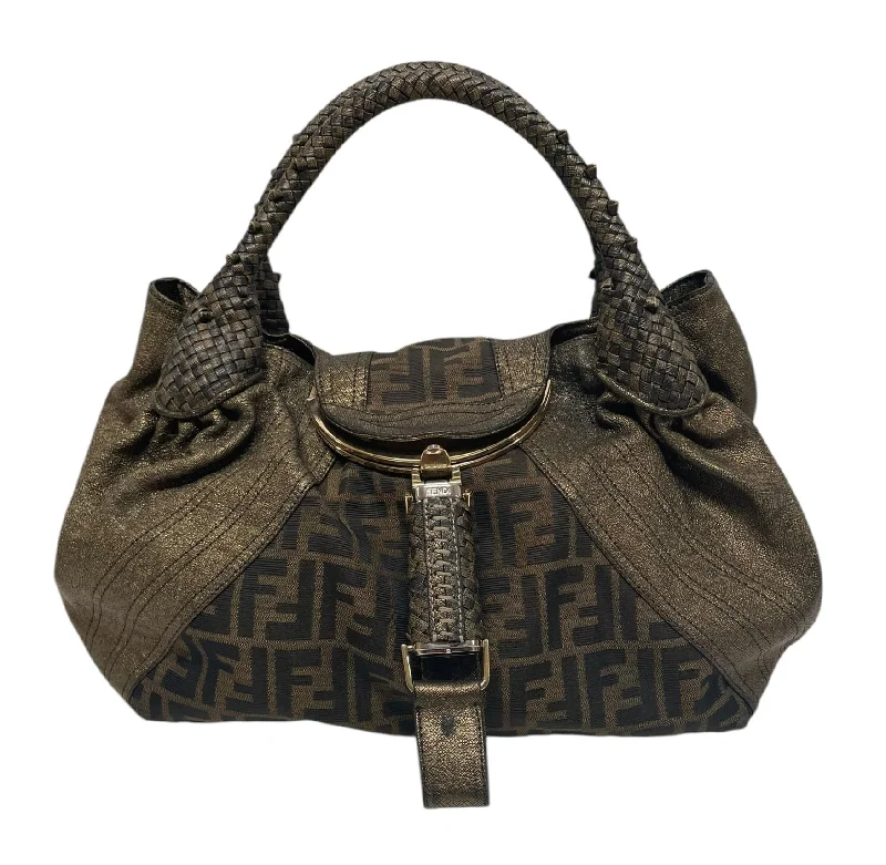 FENDI/Hand Bag/Monogram/Leather/GLD/2373-8BR511