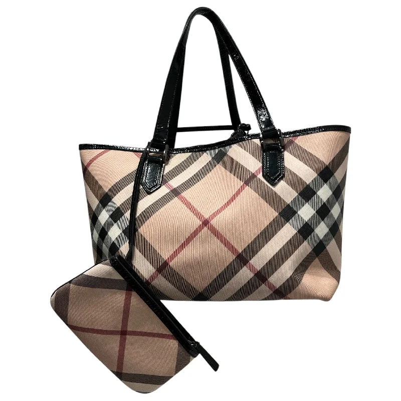 BURBERRY/Hand Bag/Plaid/BEG/w mini bag