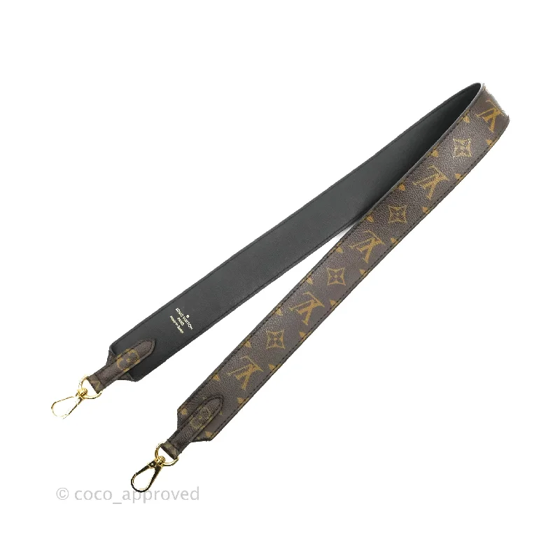 Louis Vuitton Bandouliere Strap Black Monogram