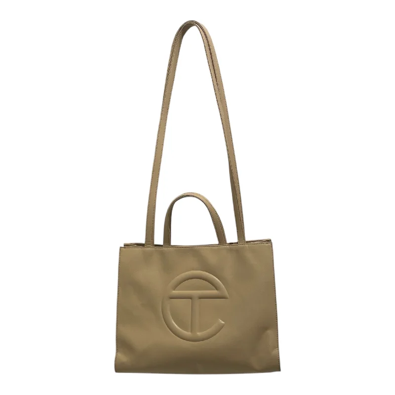 Telfar/Tote Bag/Leather/BEG/