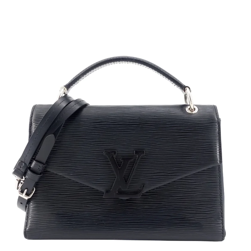 Pochette Grenelle Black Epi Leather Bag