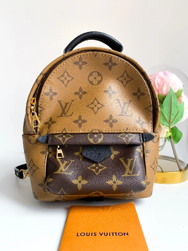 Louis Vuitton Reverse Mini Palm Springs Backpack⁣